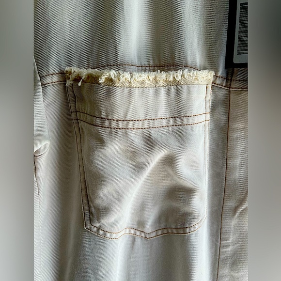 “MAAC LONDON” WESTERN INSPIRED HARLEY ECRU TOP! NEW WITH TAGS! Size S. - Picture 8 of 9